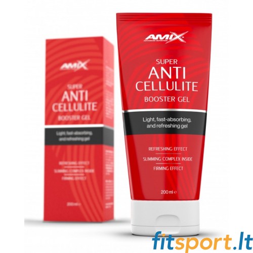 Amix Super Anti Cellulite Booster Gel (gēls zemādas tauku un celulīta iznīcināšanai) 200ml 